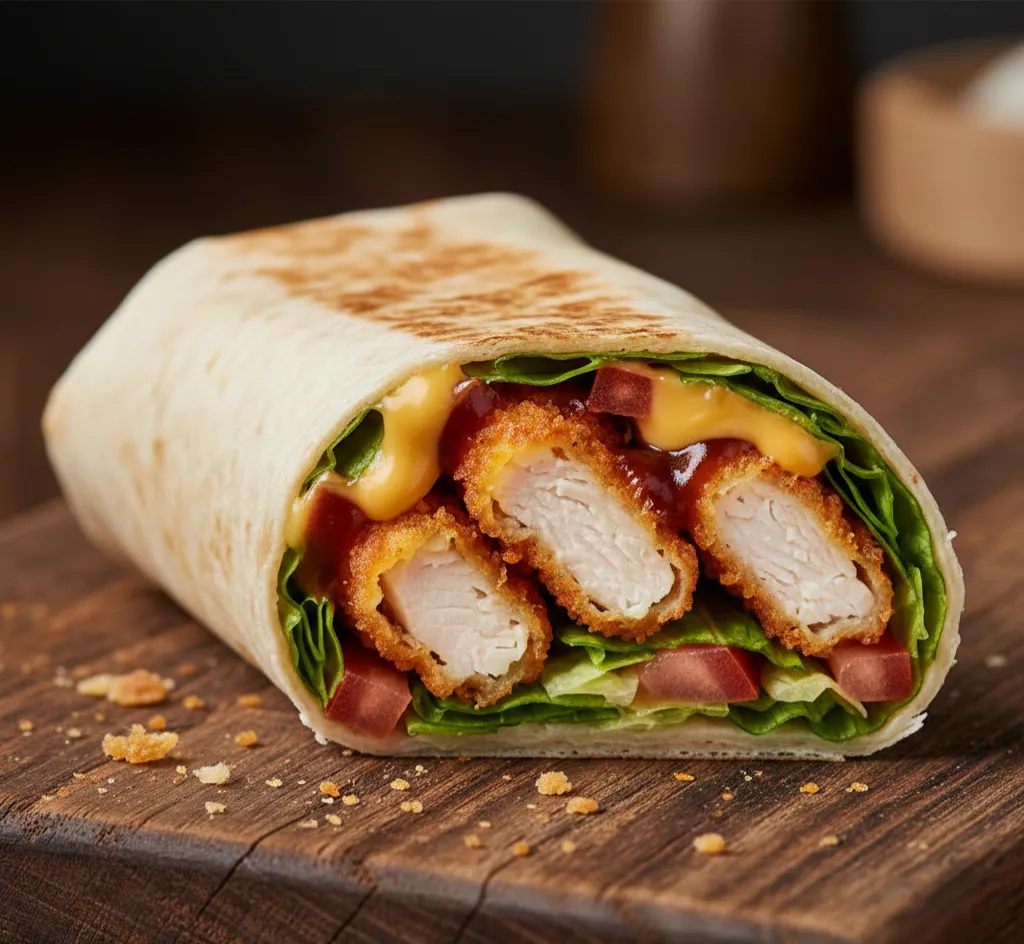 SMOKEY CHEESY CHICK WRAP