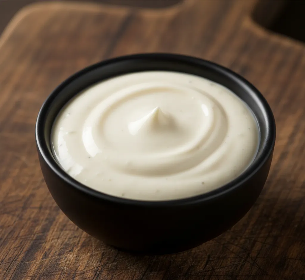 Knoblauch mild Soße